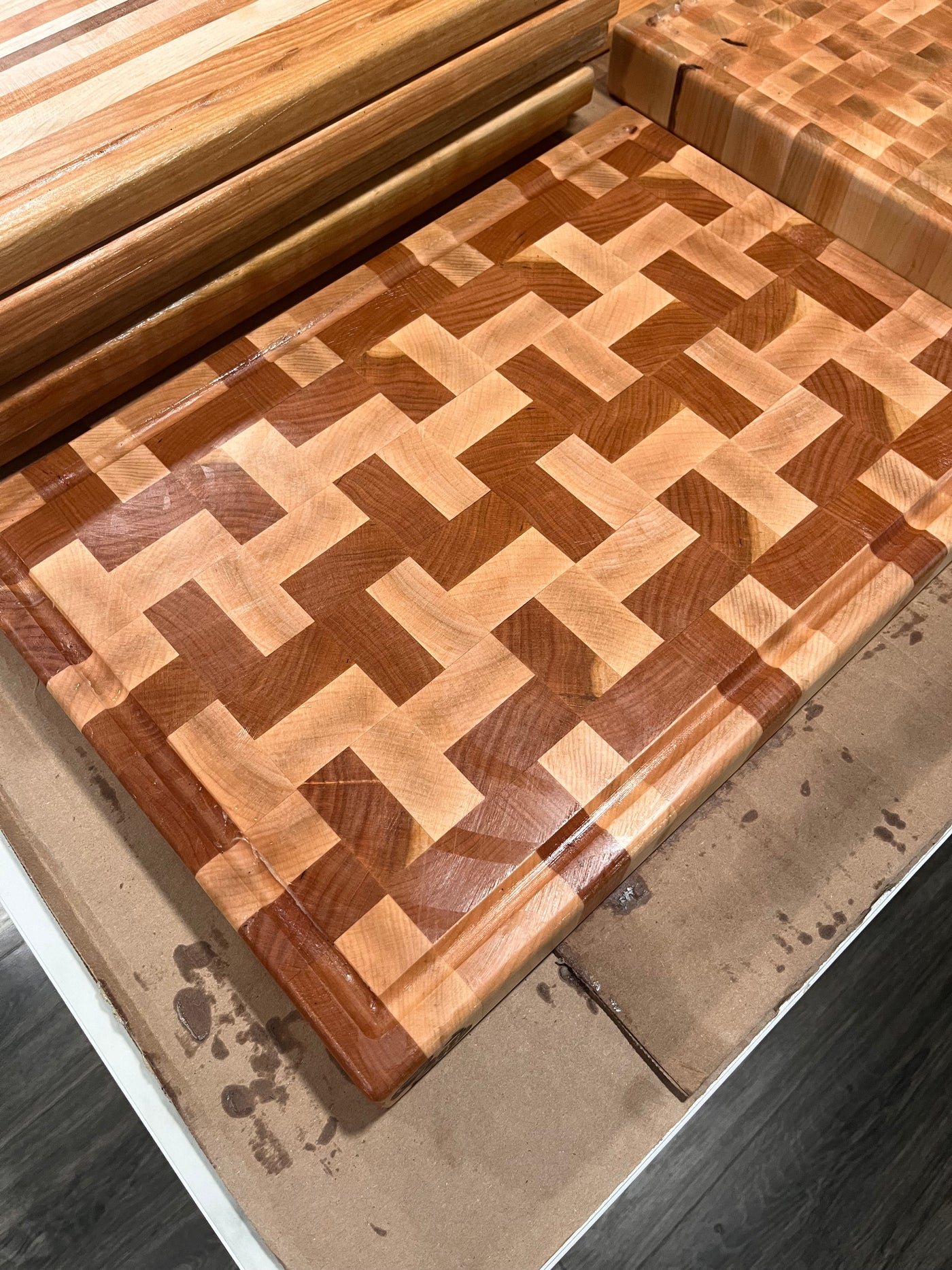 Endgrain cuttingboard