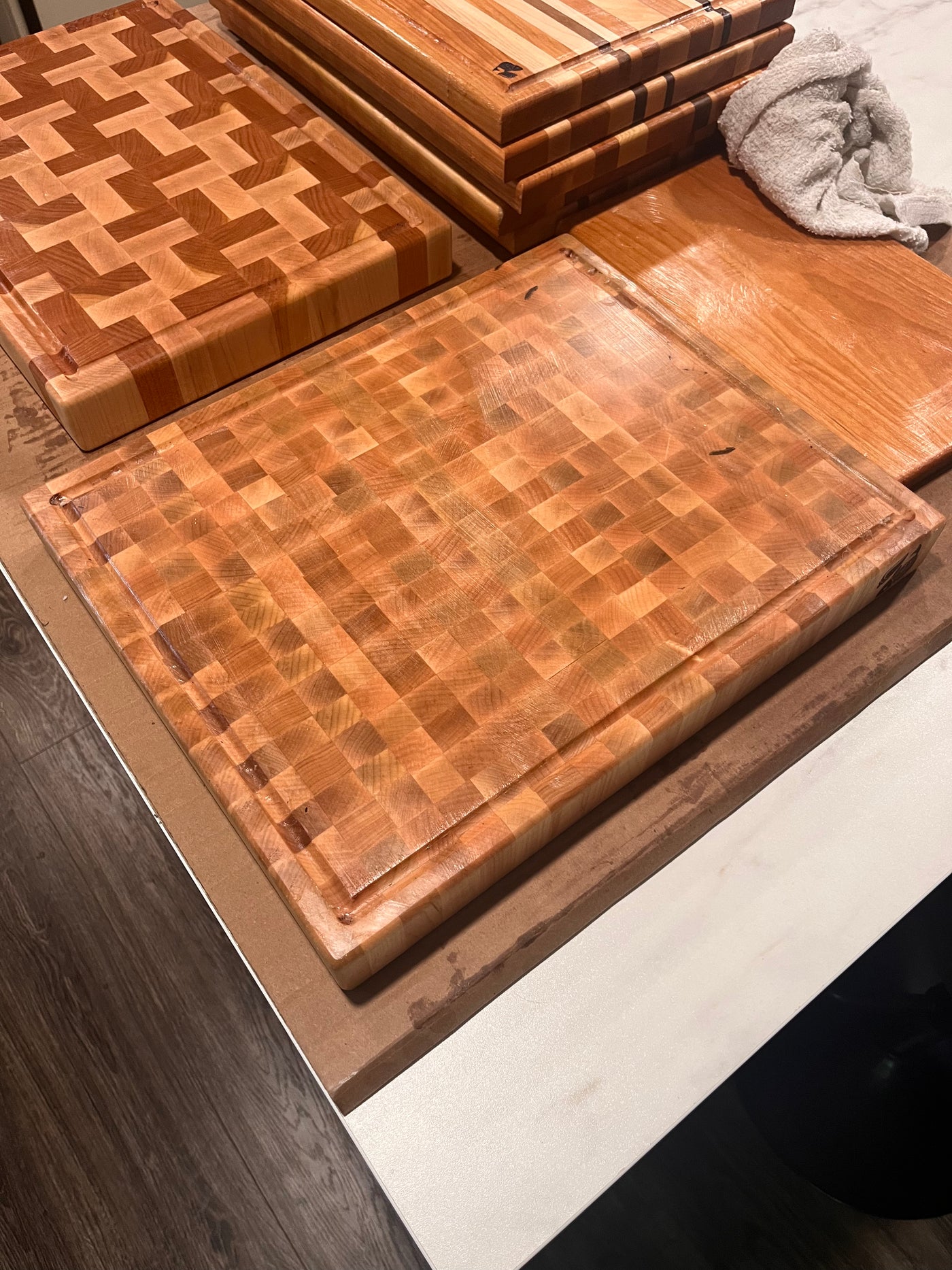 Endgrain cuttingboard